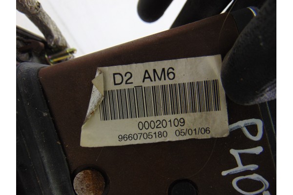 Palanca cambio, Peugeot 407 Coupé Pack 2006, 9660705180