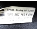 Bandeja trasera, Seat Toledo (5P2) Sport-up 2006