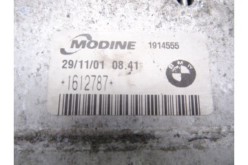 Intercooler, Bmw Serie 5 Berlina (E39) 530d 2001, 1612787