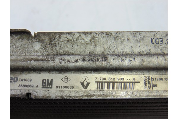 Intercooler, Renault Trafic Ii Furgón L1H1 Caja cerrada, corto 2006, 7700312903G