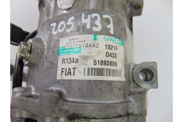 Compresor aire acondicionado, Citroen Nemo Attraction 2015, 51893889