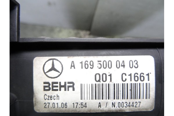 Radiador agua, Mercedes-benz Clase a (Bm 169) A 180 Cdi (169.007) 2006, A1695000403