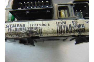 Caja reles / fusibles, Citroen C5 Berlina 2.0 HDi SX 2002, 9643498880