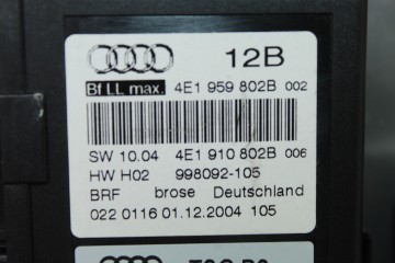 Elevalunas delantero derecho, Audi A8 (4E) 3.0 TDI Quattro 2005, 4E1959802B