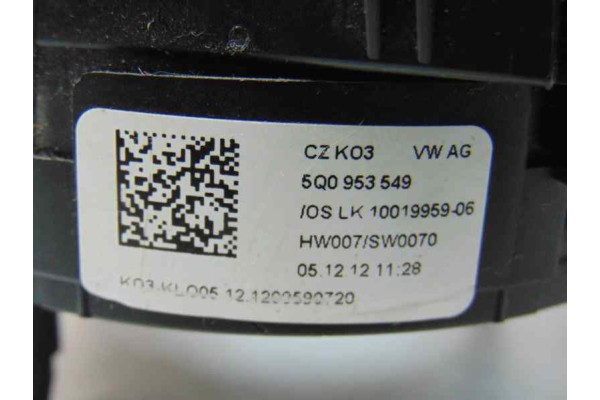 Anillo airbag, 5Q0953549