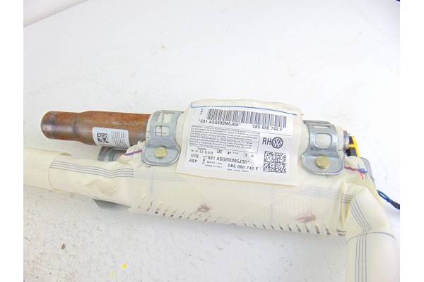 5K6880742F AIRBAG CORTINA DELANTERO DERECHO VOLKSWAGEN GOLF VI (5K1)(10.2008)