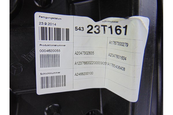 Elevalunas trasero derecho, Mercedes-benz Clase a (Bm 176) A 180 CDI BlueEfficiency (176.012) 2014