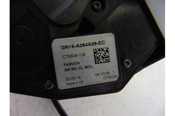 GN15-A264A26-EC CERRADURA PUERTA TRASERA DERECHA FORD ECOSPORT (CR6)