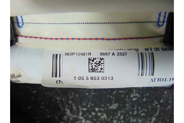 Airbag cortina delantero izquierdo, Renault Scenic Iii (Jz) Dynamique 2011, 985P10681R