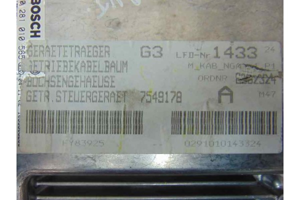 Centralita motor uce, BMW Serie 3 Berlina (E46) 320d Edition Advance, 7793443 usado 5