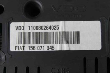 Cuadro instrumentos, Alfa Romeo Gt (125) 1.9 JTD 16V 150/ Progression 2006, 156071345