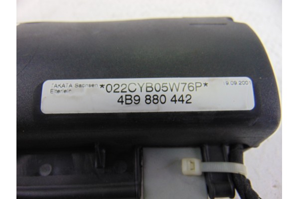 4B9880442 AIRBAG LATERAL TRASERO DERECHO AUDI A6 BERLINA (4B2) 2.5 TDI 2001 4B9880442 204571 AUDI - 3