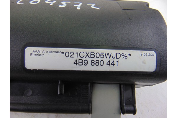 4B9880441  AIRBAG LATERAL TRASERO IZQUIERDO AUDI A6 BERLINA (4B2) 2.5 TDI 2001 4B9880441 204572 AUDI - 3