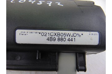4B9880441  AIRBAG LATERAL TRASERO IZQUIERDO AUDI A6 BERLINA (4B2) 2.5 TDI 2001 4B9880441 204572 AUDI - 3