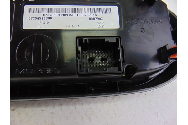 Mando climatizador, Fiat 500X (334) Mirror 2017, 07356568390
