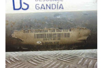 Puente trasero, Volkswagen Caddy (2K)(02.2004) Life 2005, 2K0500051AB