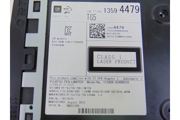 Sistema audio / radio cd, Opel Astra K Berlina 5P Dynamic Start/Stop 2015, 13594479