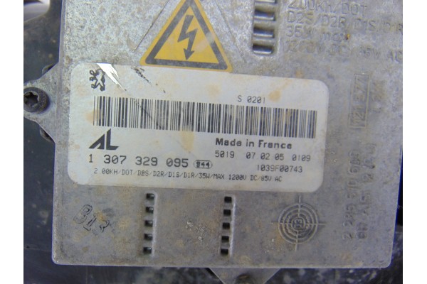 Faro izquierdo, Peugeot 407 ST Sport 2005, 9641944280