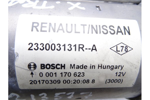 Motor arranque, Nissan X-trail (T32) Tekna 2018, 233003131R