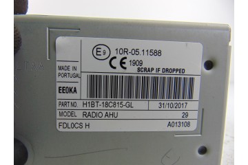 Sistema navegacion gps, Ford Fiesta (CE1) Cool&Connect 2017, H1BT-18C815-GL