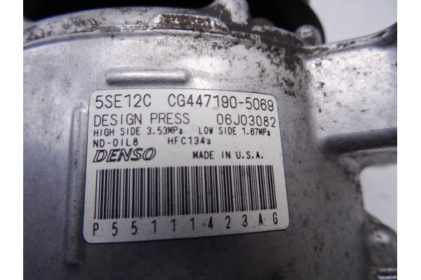 Compresor aire acondicionado, Dodge Caliber (Pm) S 2007, 4471905069