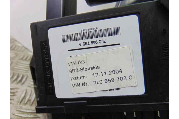 Elevalunas trasero izquierdo, Volkswagen Touareg (7LA) TDI V6 2004, 7L0959795A usado 5
