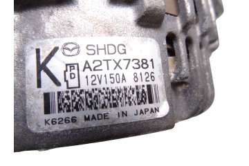 Alternador, Mazda CX-5 (Kf) Evolution 2WD 2018, A2TX7381