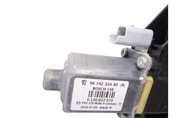 Elevalunas delantero derecho, Citroen C4 Cactus Feel 2016, 9674252480