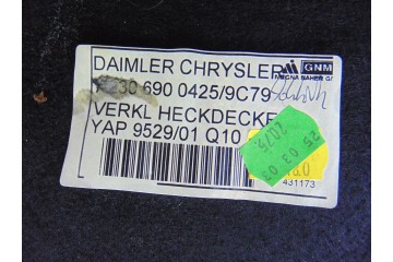 Guarnecido porton trasero, Mercedes-benz Sl (Bm 230) Roadster 500 (230.475) 2003, A2306900425