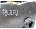 Cerradura puerta delantera derecha, Citroen Berlingo Combi SX Multispace 2009, 828405