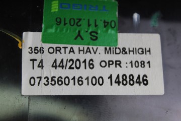 Rejilla aireadora, Fiat Ii Tipo (356) Berlina Easy 2016, 07356016100