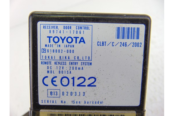 Módulo electrónico, Toyota Mr 2 Roadster (W30) 1.8 Smt Hardtop 2004, 89741-17061 usado 5
