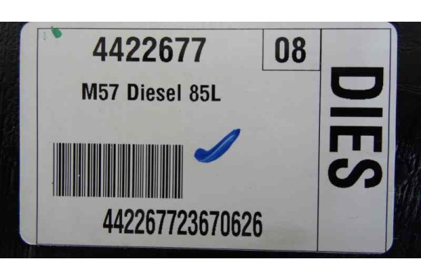 Deposito combustible, BMW Serie X5 (E70) xDrive30d 2007, 4422677 usado 5