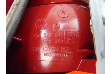 Piloto trasero izquierdo, Skoda Fabia (6Y2/6Y3) Comfort 2005, 6Y6945111B