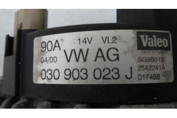 Alternador, Volkswagen Bora Berlina (1J2)(1998) Conceptline 2000, 030903023J