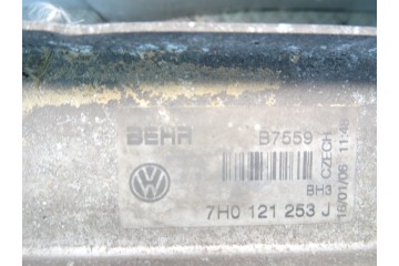 Radiador agua, Volkswagen T5 Transporter Furgón/combi (7H) Caja cerrada, techo elevado 2006, 7H0121253J