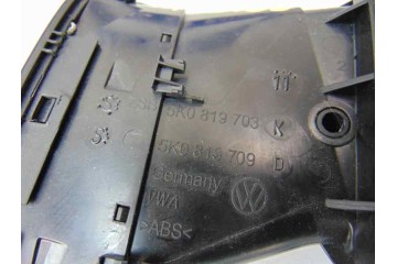 Rejilla aireadora, Volkswagen Golf Vi (5K1)(10.2008) Advance, 5K0819703