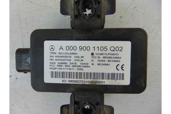Sensor, Mercedes-benz Clase C (Bm 205) Berlina C 300 CDI BlueTEC Hybrid (205.012) 2014, A0009001105