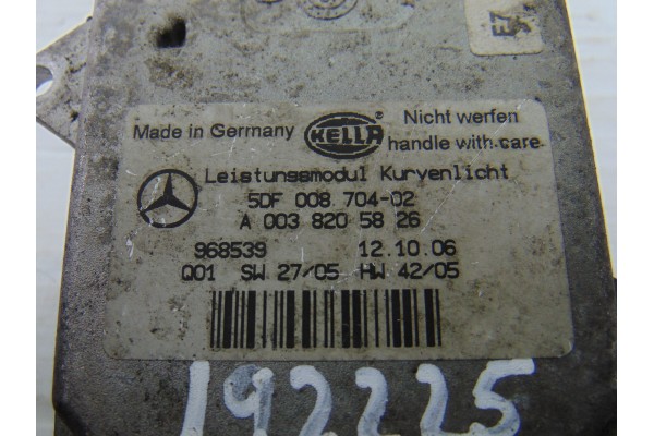 Centralita faros xenon, Mercedes-benz Cls (Bm 219) 350 Cgi (219.357) 2006, A0038205826
