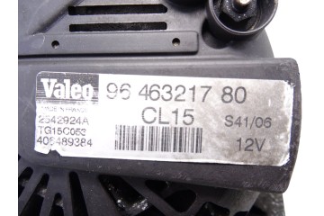Alternador, Citroen C4 Berlina Collection 2006, 9646321780