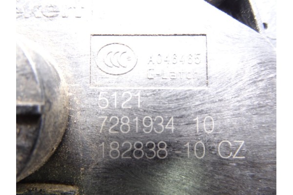 Cerradura puerta delantera derecha, Mini Mini 3P (F56) Cooper SD 2014, 7281934 usado 5