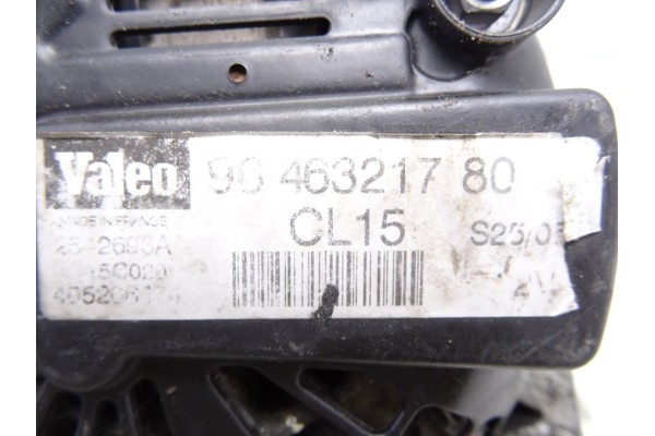 Alternador, Peugeot 206 Xs 2005, 9646321780