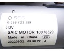 Motor arranque, Mg Hs Luxury 2023, 10078529