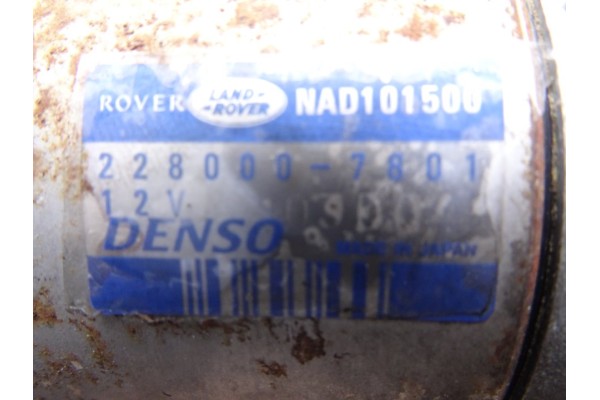 Motor arranque, Mg Rover Rover 75 (Rj) 2.0 CDTi Classic 2002, 2280007801