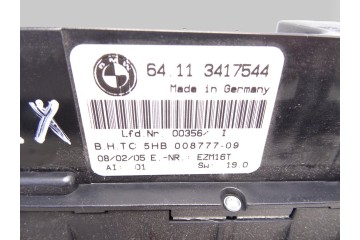 Mando climatizador, Bmw Serie X3 (E83) 3.0d 2005, 3417544