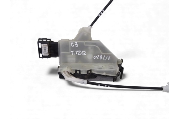 Cerradura puerta trasera izquierda, Citroen C3 Live Edition 2016, 006248 usado 5