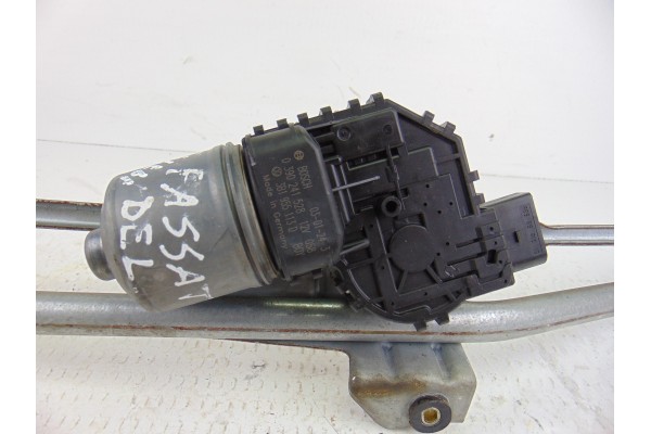 Motor limpia delantero, Volkswagen Passat Berlina (3B3) Advance 2003, 3B1955113D usado 5