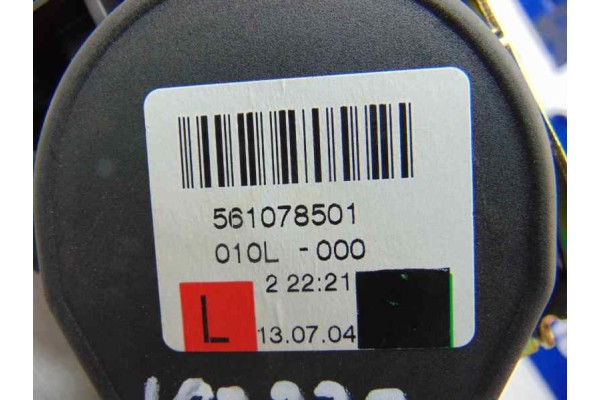 Cinturon seguridad delantero izquierdo, BMW Serie 7 (E65/E66) 730d 2008, 561078501 usado 5