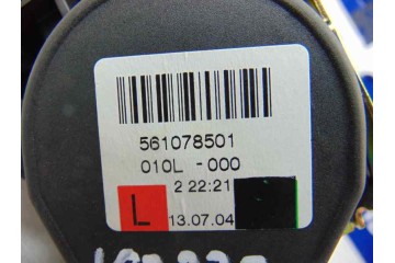 Cinturon seguridad delantero izquierdo, Bmw Serie 7 (E65/E66) 730d 2008, 561078501