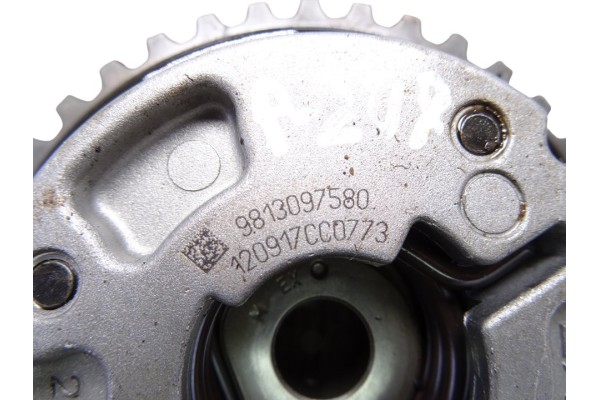 Polea arbol levas, Peugeot 208 Style 2014, 9813097580 usado 5